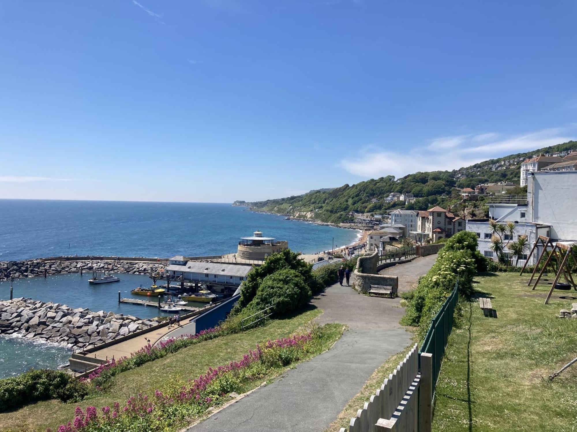 Appartamento Flat 2, 1 Alexandra Gardens Ventnor Esterno foto